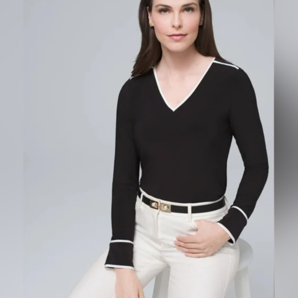 WHBM - Women's Long Sleeve Blouse‎ - Size Small